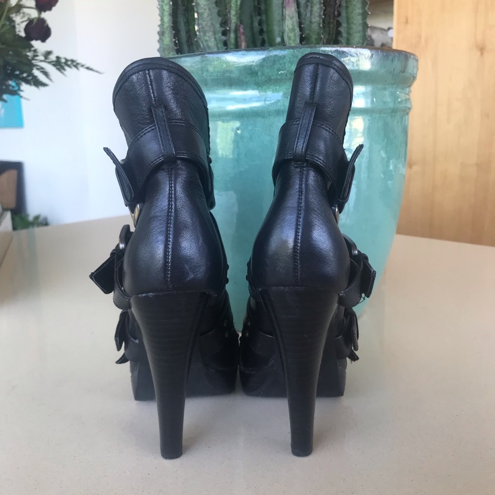 Leather Booties - image 3